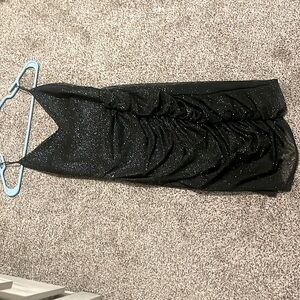 Windsor- Black sparkly homecoming dress, size small